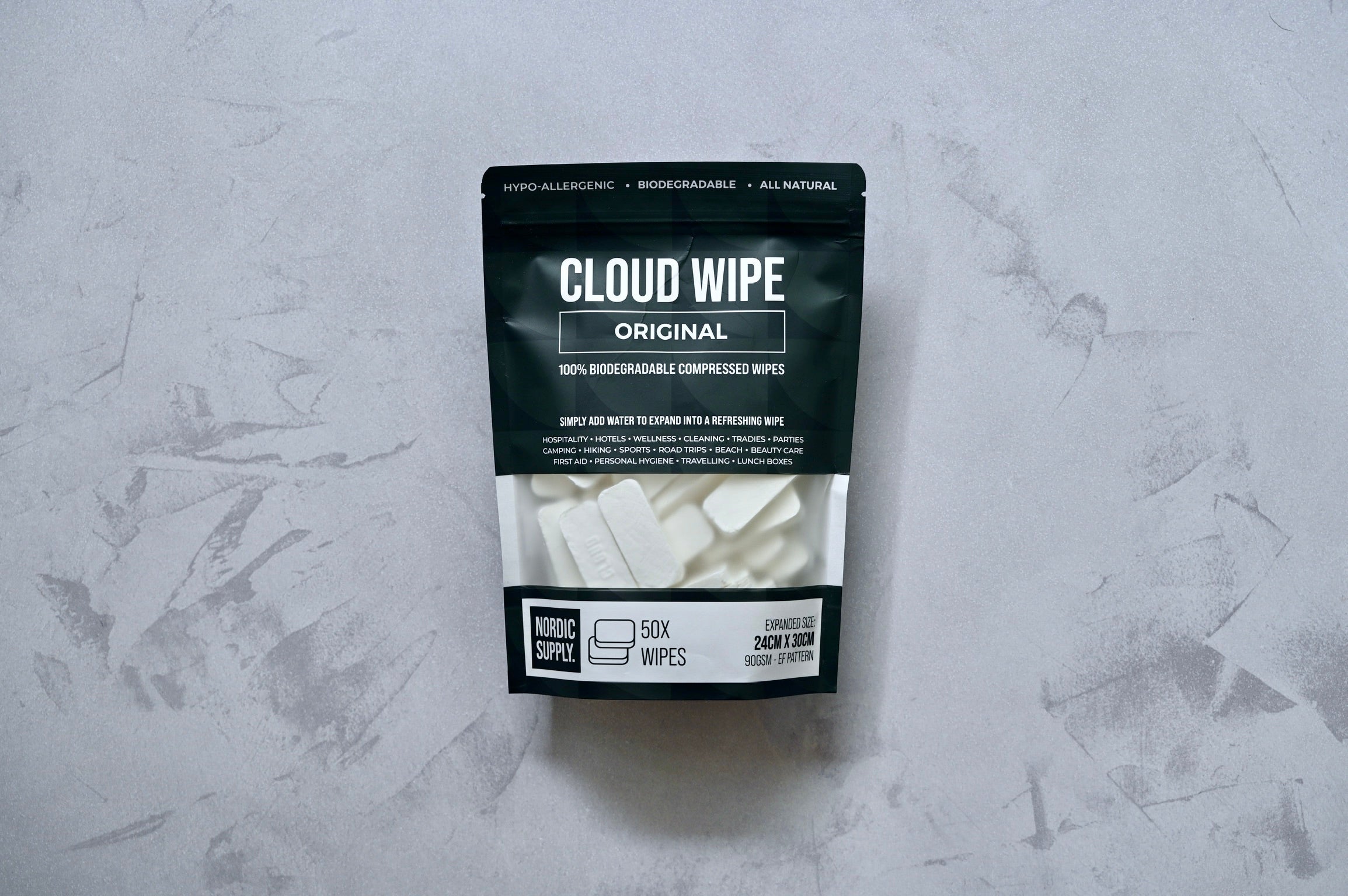 Cloud Wipe Original  50 Wipes/bag